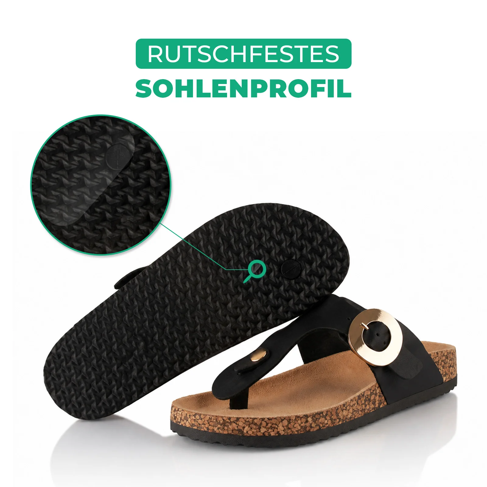 Zehentrenner mit Kork-Fußbett - Image 4