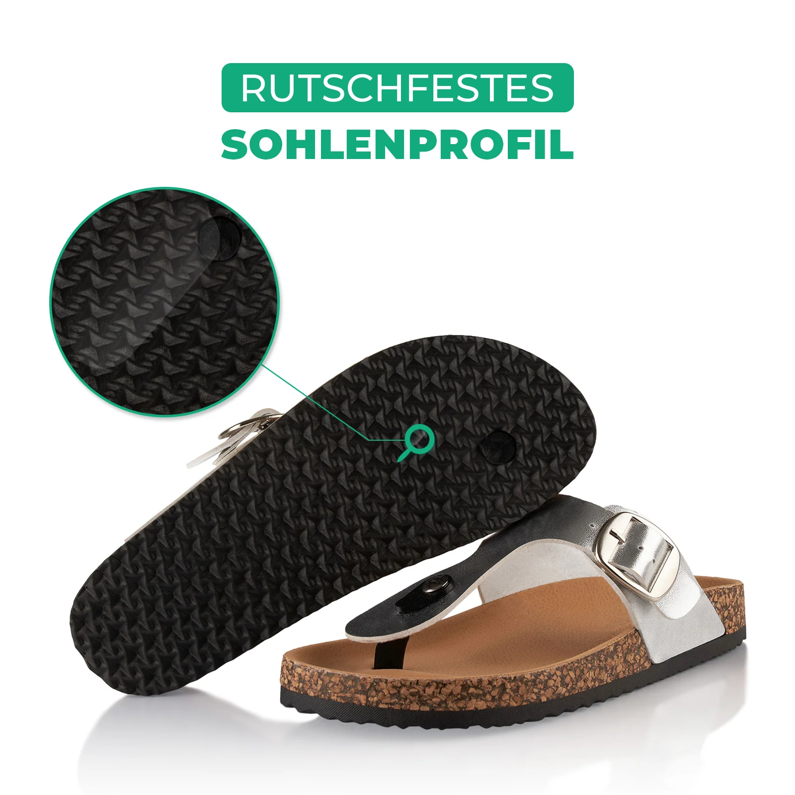 Zehentrenner mit Kork-Fußbett - Image 4