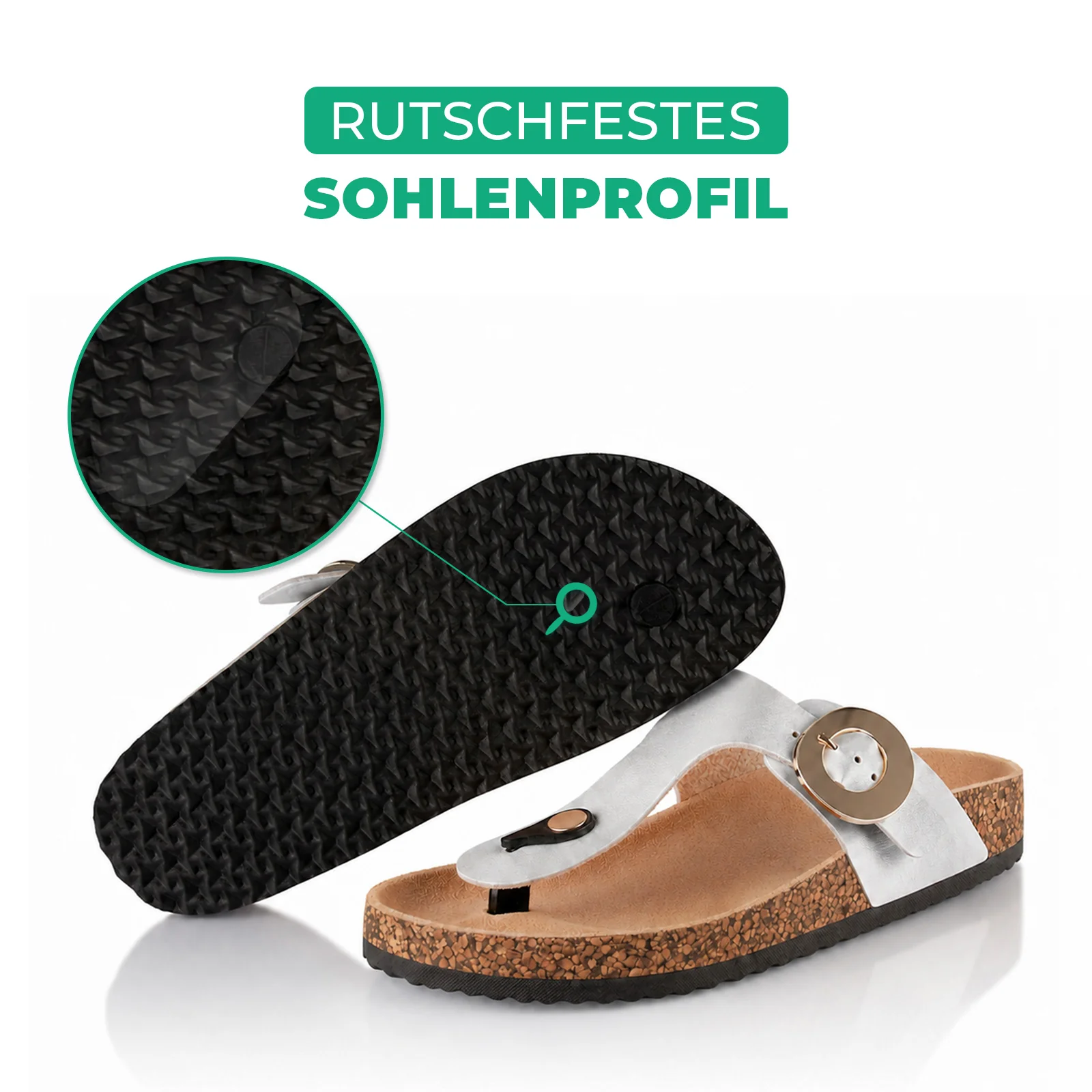Zehentrenner mit Kork-Fußbett - Image 4