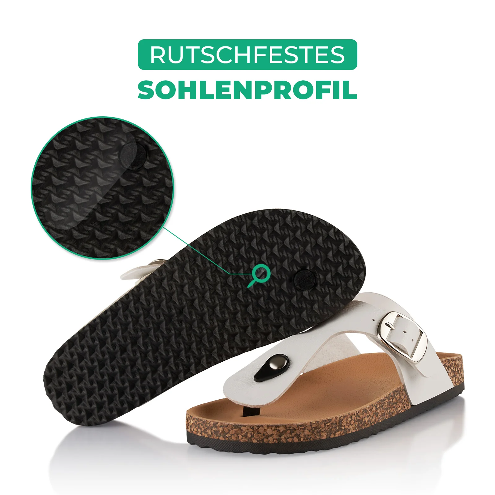 Zehentrenner mit Kork-Fußbett - Image 4